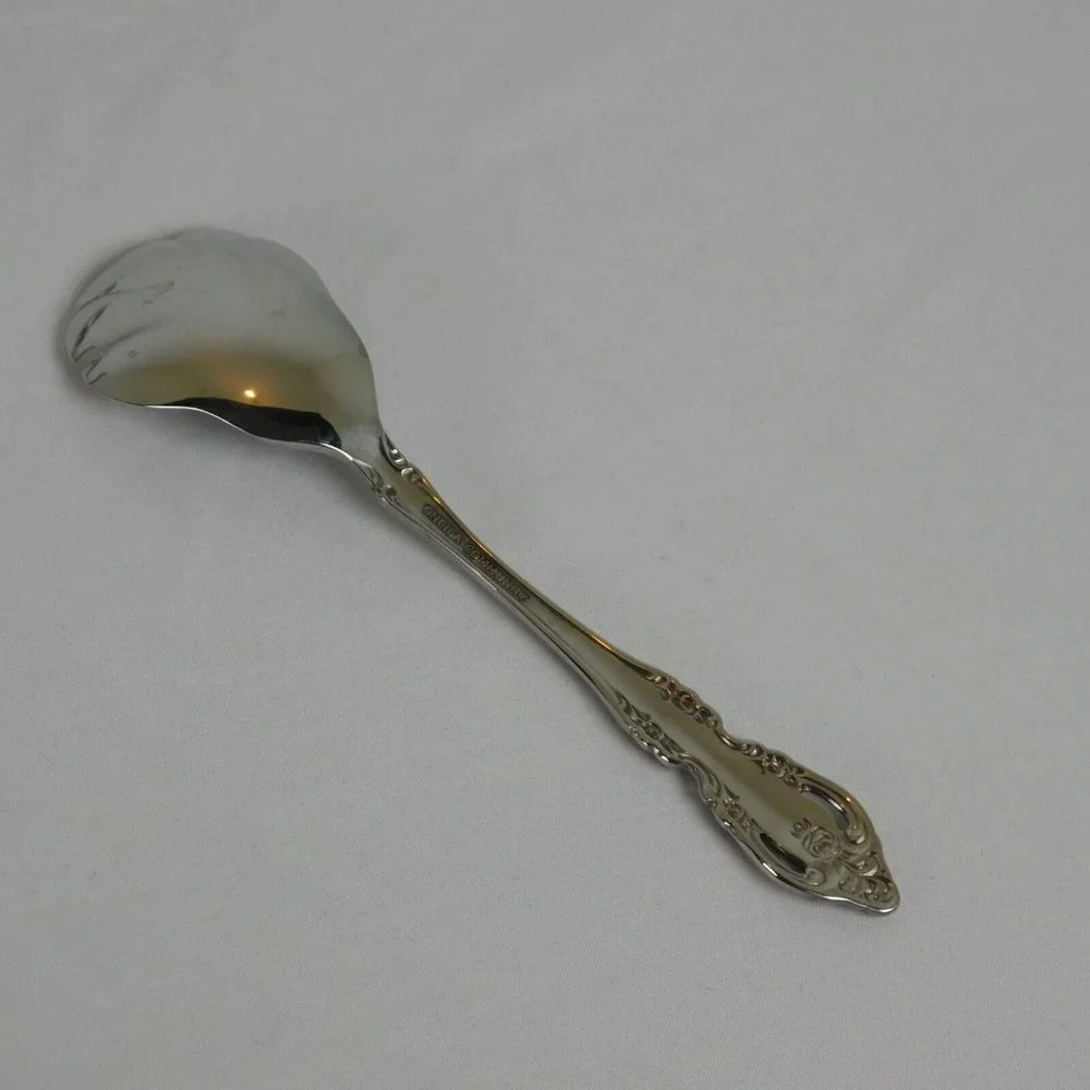 Oneida Brahms Community Stainless 5 Serving Pieces Pie Gravy Sugar Butter Fork